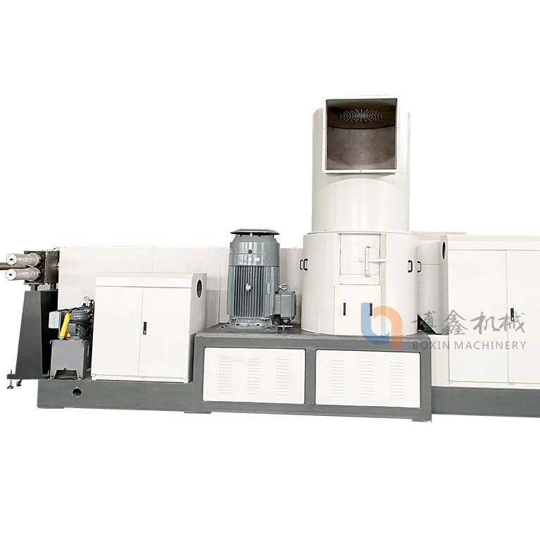 Πλαστικές PP BX S150/160 SJ120/33 ενιαίες διπλές σκηνικών εξωθητών PE γεωργίας ταινιών ταινίες αποβλήτων ανακύκλωσης κοκκοποιώντας που συμπιέζουν το νουντλς που κάνει Pelletizing η μηχανή