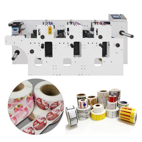 Η UV μηχανή εκτύπωσης Flexo υψηλής ταχύτητας 210mm για το έγγραφο κυλά το 1/6 ρύζι 1 εκτυπωτών εγγράφου της Kraft flexo όφσετ 4 χρωμάτων μη υφαμένο
