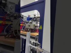 Πλήρως αυτόματη μηχανή κατασκευής χάρτινων σακουλών με τροφοδοσία φύλλων χωρίς τσακίσματα