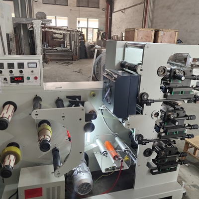 250mm μήκος 180mm πλάτος υψηλής ταχύτητας Flexo εκτυπωτική μηχανή 5-60m/min ταχύτητα 0,15mm ακρίβεια