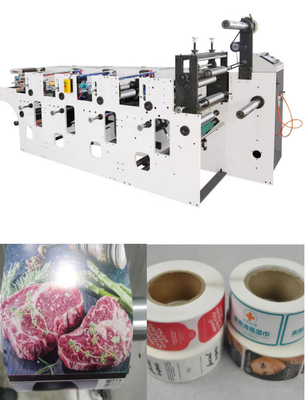 Τσάντα αγορών εγγράφου HJ 6-600 Flexo που κάνει Machine#380V 50HZ τέσσερα τη μηχανή εκτύπωσης Flexo χρώματος 220V