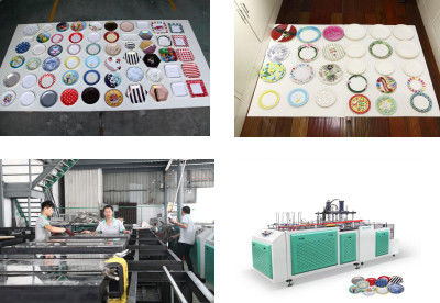 600Y Hydraulic Paper Plate Machine Bag Forming 220V