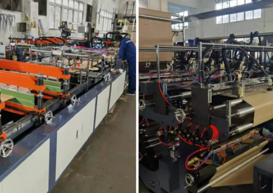 Κυματοειδές διπλό στρώμα Τσάντα Μηχανή Κυψέλης φάκελος Χαρτί τσάντα Kraft