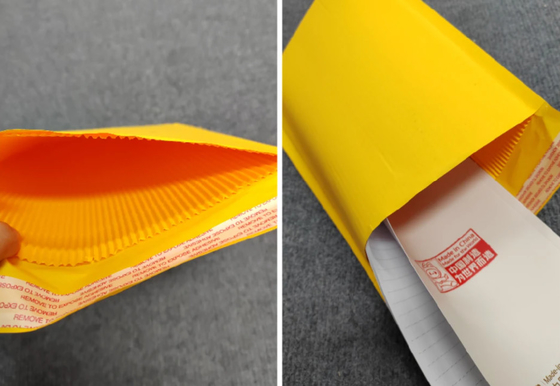 Κυματοειδές διπλό στρώμα Τσάντα Μηχανή Κυψέλης φάκελος Χαρτί τσάντα Kraft