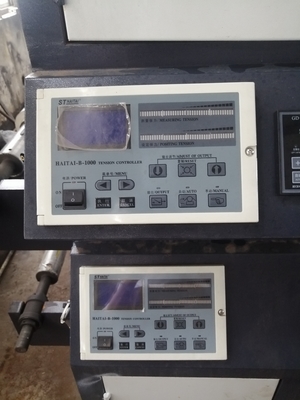 Hj-41400 Flexographic μηχανή εκτύπωσης 1400mm μήκος 2801200mm της εκτύπωσης