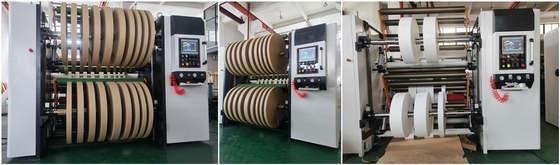 Slitter ταινιών 1350mm υψηλή ταχύτητα 30g/M2~350g/M2 Rewinder