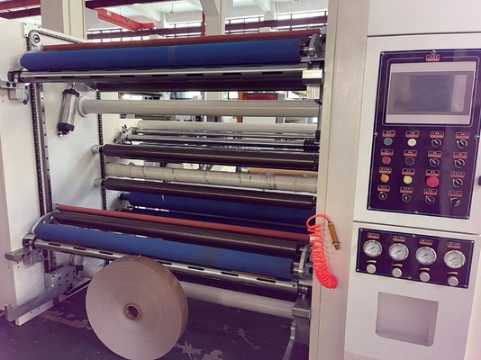 Slitter ταινιών 1350mm υψηλή ταχύτητα 30g/M2~350g/M2 Rewinder