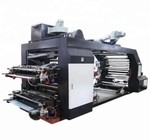 Μηχανή εκτύπωσης Flexo μεγάλου 4-χρώματος για το έγγραφο Bags#Roll για να κυλήσει τα χρώματα μηχανών εκτύπωσης Flexo εγγράφου 60m/Min 4