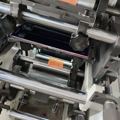 250mm μήκος 180mm πλάτος υψηλής ταχύτητας Flexo εκτυπωτική μηχανή 5-60m/min ταχύτητα 0,15mm ακρίβεια