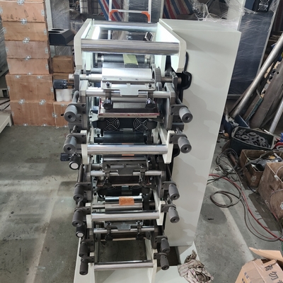 250mm μήκος 180mm πλάτος υψηλής ταχύτητας Flexo εκτυπωτική μηχανή 5-60m/min ταχύτητα 0,15mm ακρίβεια