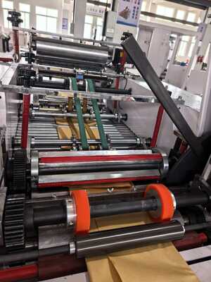 CMYK Flexo εκτυπωτής χαρτιού Τσάντα για ψώνια Μηχανή κατασκευής 50Hz 60Hz Ηλεκτροδότηση Συνολική ισχύς 15 KW Κατάλληλο για συσκευασία μεγάλης κλίμακας