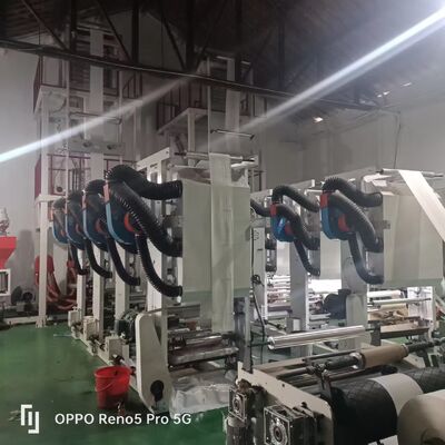 Διάμετρος βίδας 55mm 2 ή 65mm 2mm Μηχανή εκχύλισης ταινίας Συνολική ισχύς 11-21kw Δυνατότητα εκχύλισης 100 έως 500 kg h για την εκχύλιση πλαστικής ταινίας