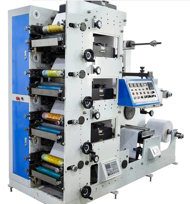 Στενό Web Flexo Printing | 50m/min | 320mm Πλάτος,4,8m*3,2m*2,8m Διαστάσεις(l*w*h),5000kg Βάρος