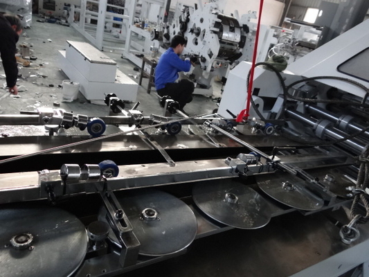 250pcs/Min τετραγωνική μηχανή 295640mm τσαντών κατώτατου εγγράφου