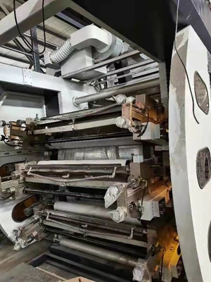 Εκτυπωτής Flexo υψηλής ταχύτητας για το έγγραφο, πλαστική ταινία, μη υφανθε'ν πλάτος 6002000mm εκτύπωσης Fabric# εκτυπωτής Flexo 8-χρώματος