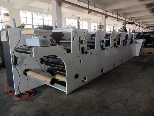 μηχανή εκτύπωσης 10m/Min-110m/Min Flexo 6 χρώμα 320mm