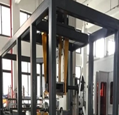 Πλήρως αυτόματη μη υφαμένη τσάντα λαβών που κάνει το ύφασμα μηχανών 380V να τοποθετήσει την κατασκευή της μηχανής σε σάκκο