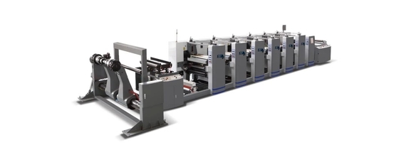 150m/Min Flexographic μηχανή εκτύπωσης 6 χρώμα 1350mm