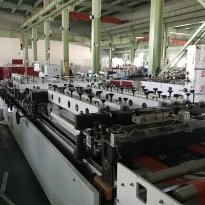 Αυτόματη υψηλή ταχύτητα 3 δευτερεύουσα σακούλα σφραγίδων που κατασκευάζει τη μηχανή