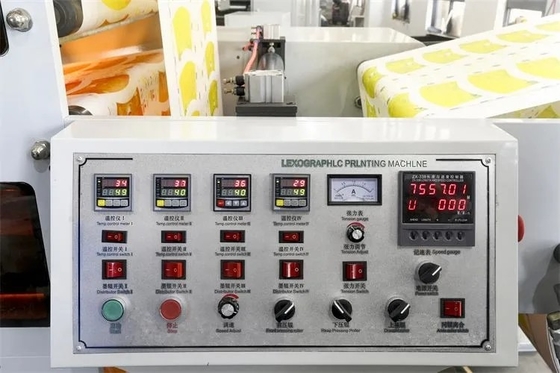 μηχανή εκτύπωσης ετικετών flexo 80m/Min