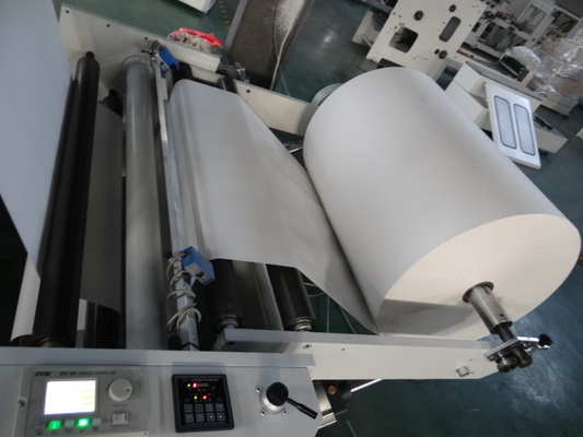 Πλήρως αυτόματη επίπεδη μηχανή 200300mm τσαντών εγγράφου λαβών