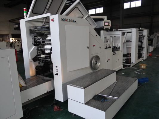 330/330L/330XL/450/450L/450XL+HJ-41100/41400/41100R/41400R ρόλος που ταΐζει Flexo που τυπώνει τετραγωνικό Mak τσαντών εγγράφου της κατώτατης Kraft