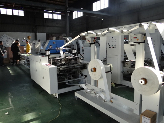 τσάντα εγγράφου 380V 220V Kraft που κατασκευάζει τη μηχανή 300 PC/λ.