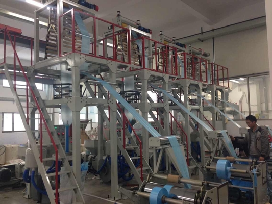 Μίνι πλαστική HDPE Monolayer ενιαία βίδα μηχανών εξωθητών
