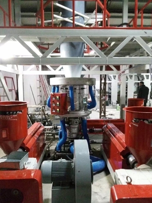 LDPE μηχανή εξωθητών ταινιών HDPE τριών στρώματος πλαστικός ABA εξωθητής κοβαλτίου ταινιών