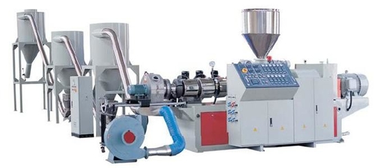 HDPE μηχανών εξωθητών πλαστικών ταινιών αποβλήτων LDPE PP τεράστια υφαμένη ταινία της PET τσαντών