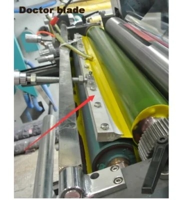 Μηχανή εκτύπωσης Flexo για τις ετικέτες &amp; τους πλαστικούς ρόλους εγγράφου: HJ 6-520 UV με το 1/6 πλάτος εκτύπωσης εργοστασίων Prices#50-520mm