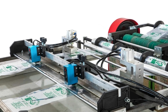 Αυτόματη τσάντα τόξων PVC &amp; PE που παράγει τα PC Machine#120*2/το ελάχιστο πάχος τσαντών width#10-100um Speed#100-450mm υλικό