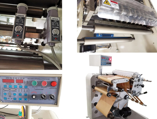 220V Slitter Rewinder ρόλων εγγράφου
