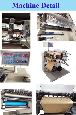 220V Slitter Rewinder ρόλων εγγράφου