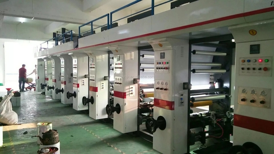 Rotogravure υψηλής ταχύτητας BOPP αυτόματο πολυ χρώμα μηχανών εκτύπωσης