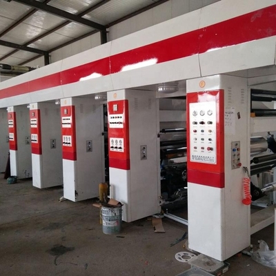 Rotogravure υψηλής ταχύτητας BOPP αυτόματο πολυ χρώμα μηχανών εκτύπωσης