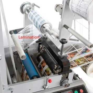 Μηχανή εκτύπωσης Flexo ετικετών υψηλής ταχύτητας, κύλινδρος Anilox, στεγνωτήρας IR, μηχανή εκτύπωσης ετικετών 220V Flexo 380V με το UV βερνίκι