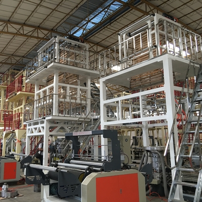 Μίνι πλαστική HDPE Monolayer ενιαία βίδα μηχανών εξωθητών