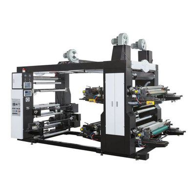 Letterpress χρώματος Flexographic έγγραφο Ιστού πλαστικών ταινιών μηχανών εκτύπωσης εύκαμπτο