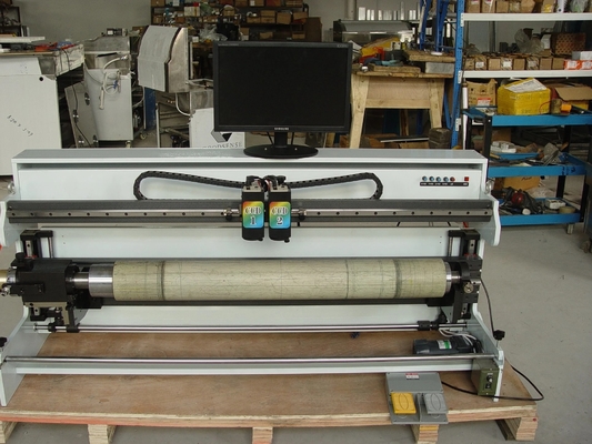 Κολλώντας να τοποθετήσει Flexo πιάτων μηχανή 5000kg για το πιάτο κυλίνδρων εκτύπωσης