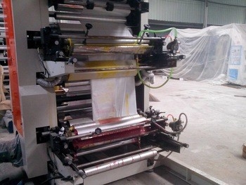 2 μηχανή εκτύπωσης Flexo χρώματος 1000mm πλάτος για το πολυαιθυλένιο
